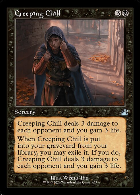 Creeping Chill (Retro Frame) - Ravnica Remastered