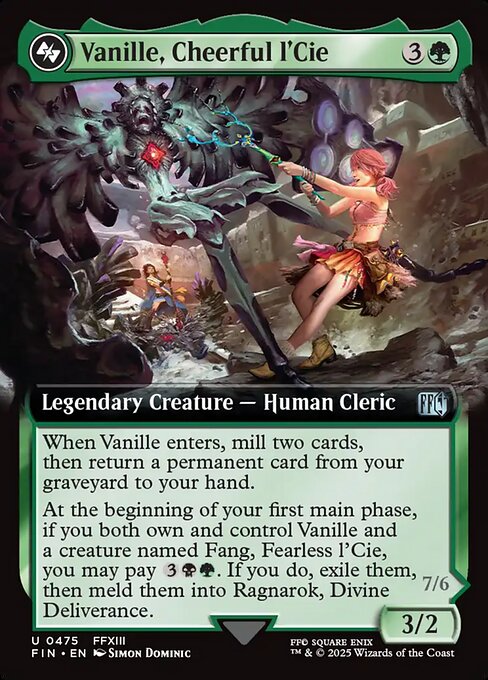 Vanille, Cheerful l'Cie (Extended Art) - FINAL FANTASY