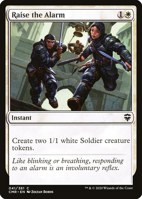 Raise the Alarm (Foil) - Commander Legends