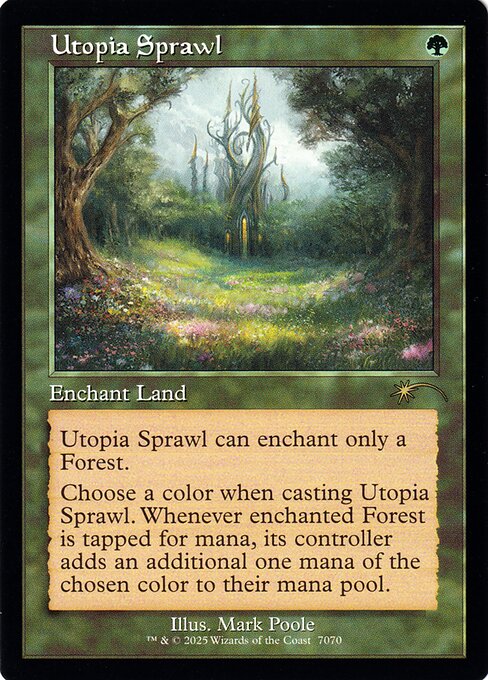 Utopia Sprawl (7070) (Foil) - Secret Lair Drop Series