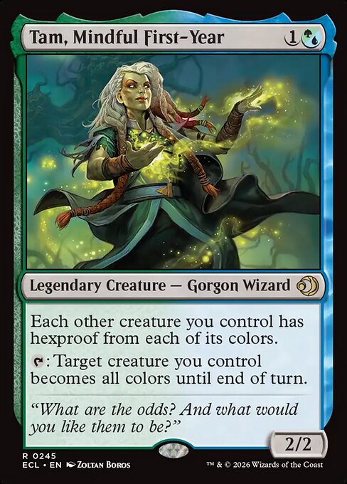 Tam, Mindful First-Year (Foil) - Lorwyn Eclipsed