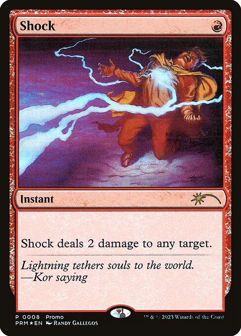 Shock (Graphic Novel Insert) (Foil) - Media Promos