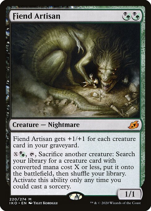 Fiend Artisan (Foil) - Ikoria: Lair of Behemoths