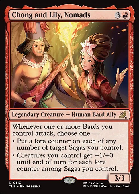 Chong and Lily, Nomads - Avatar: The Last Airbender: Eternal-Legal