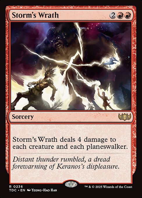 Storm's Wrath - Commander: Tarkir: Dragonstorm