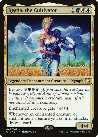 Kestia, the Cultivator (Foil) - Commander 2018