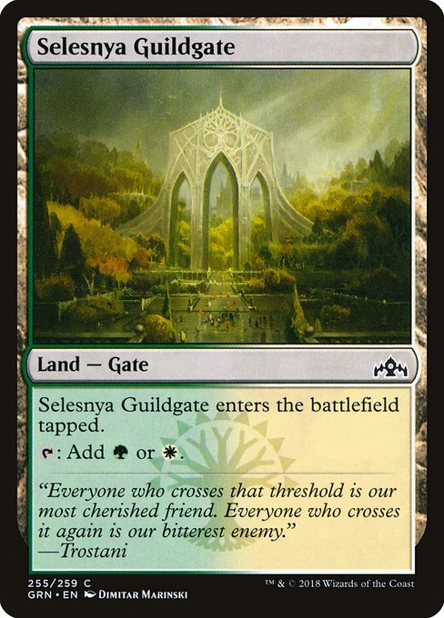 Selesnya Guildgate (255) - Guilds of Ravnica