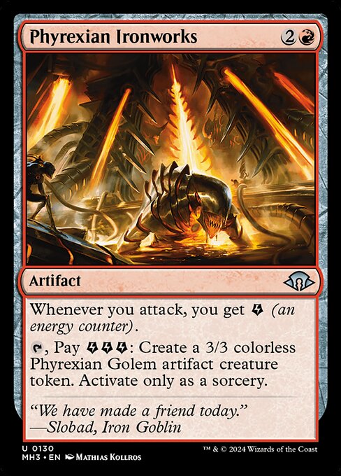 Phyrexian Ironworks (Foil) - Modern Horizons 3