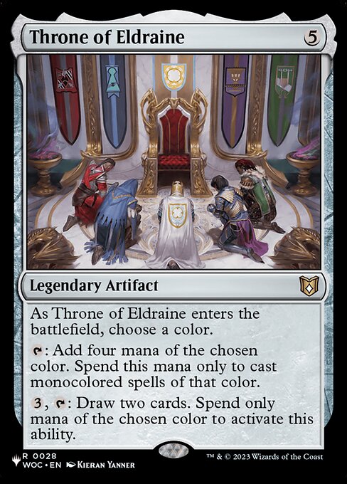 Throne of Eldraine - The List