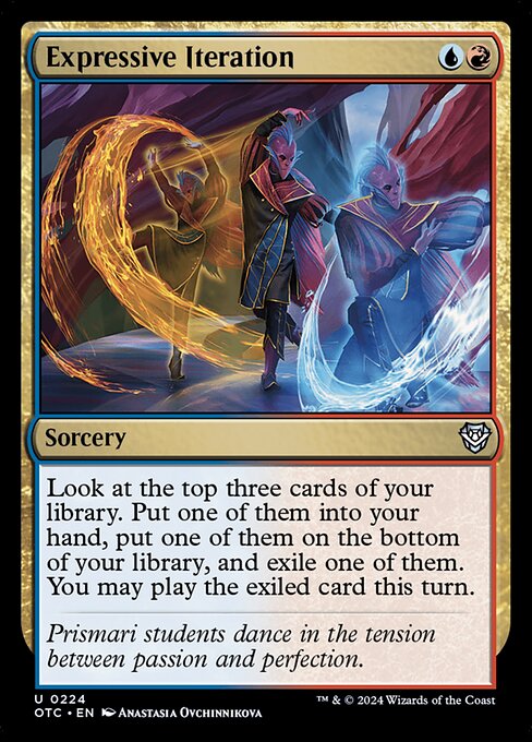 Expressive Iteration - Commander: Outlaws of Thunder Junction