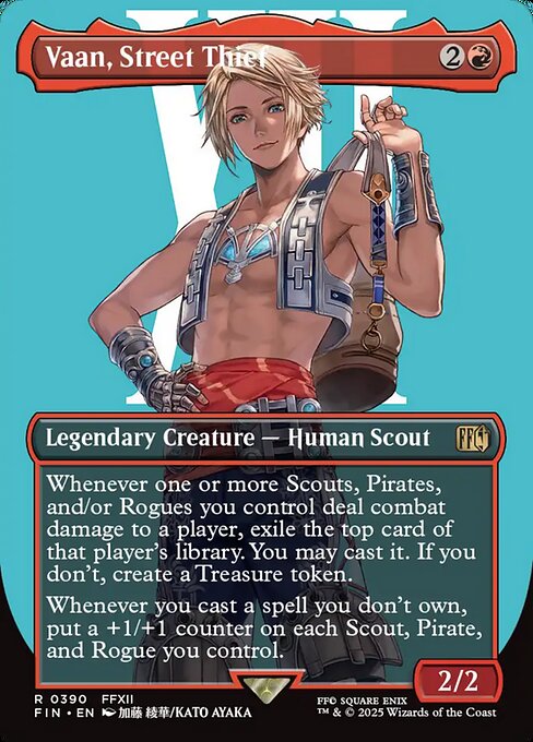 Vaan, Street Thief (Borderless) - FINAL FANTASY