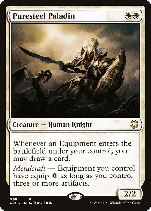 Puresteel Paladin - Commander: Adventures in the Forgotten Realms