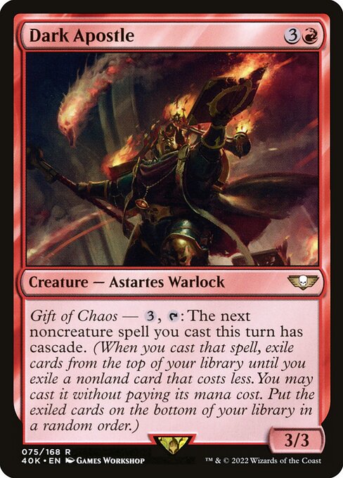 Dark Apostle - Universes Beyond: Warhammer 40,000