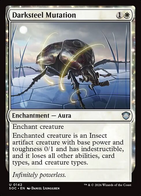 Darksteel Mutation - Commander: Secrets of Strixhaven