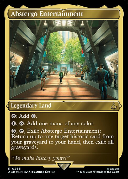 Abstergo Entertainment (Foil) - Universes Beyond: Assassin's Creed