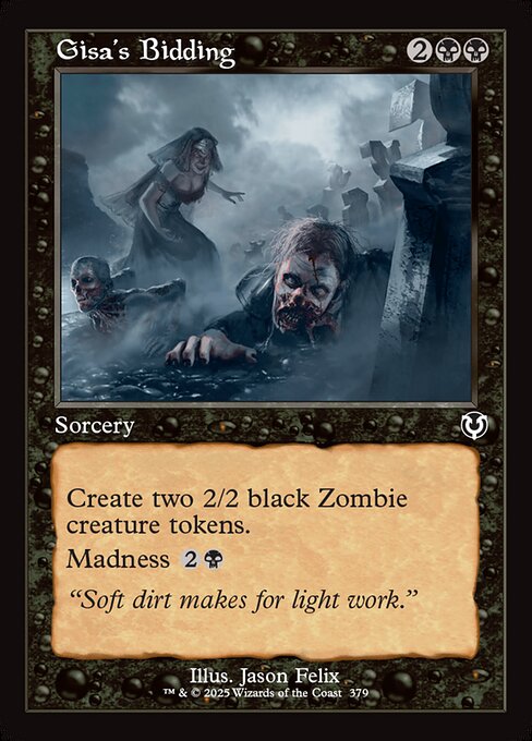 Gisa's Bidding (Retro Frame) - Innistrad Remastered
