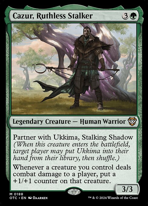 Cazur, Ruthless Stalker - Commander: Outlaws of Thunder Junction