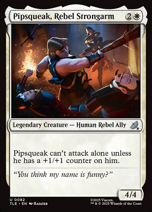 Pipsqueak, Rebel Strongarm - Avatar: The Last Airbender: Eternal-Legal