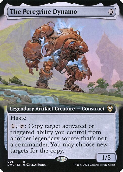The Peregrine Dynamo (Extended Art) - Commander: Dominaria United