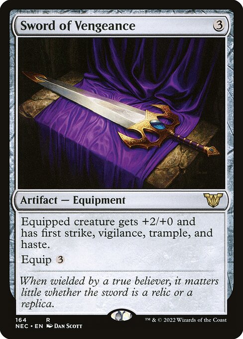 Sword of Vengeance - Commander: Kamigawa: Neon Dynasty