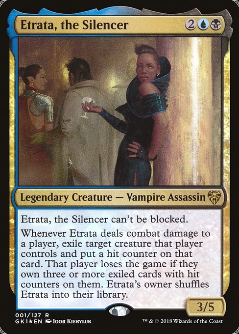 Etrata, the Silencer (Foil) - Guilds of Ravnica: Guild Kits