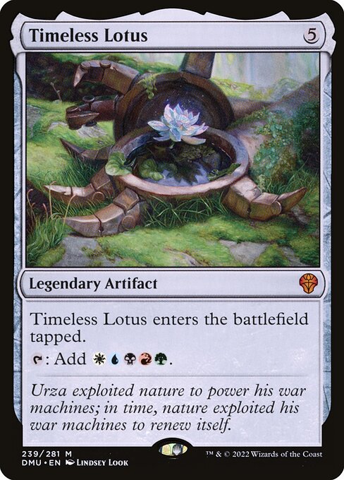 Timeless Lotus (Foil) - Dominaria United