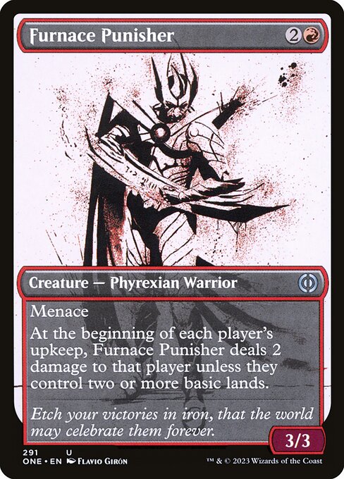 Furnace Punisher (Showcase) - Phyrexia: All Will Be One