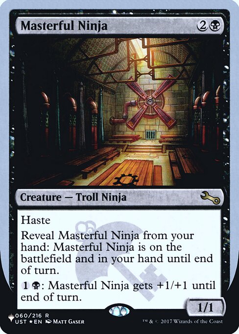 Masterful Ninja (Foil) - The List Reprints