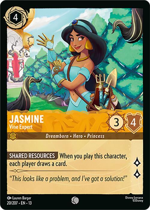 Jasmine - Vine Expert (Foil) - Attack of the Vine!