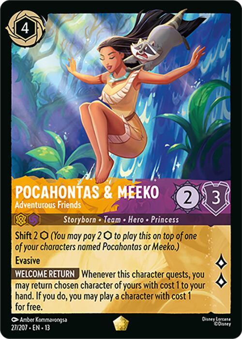 Pocahontas & Meeko - Adventurous Friends - Attack of the Vine!
