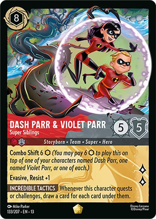 Dash Parr & Violet Parr - Super Siblings - Attack of the Vine!