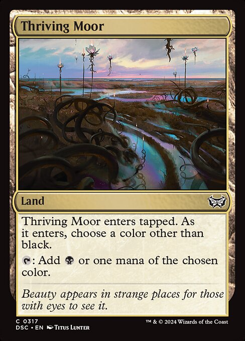 Thriving Moor - Commander: Duskmourn: House of Horror