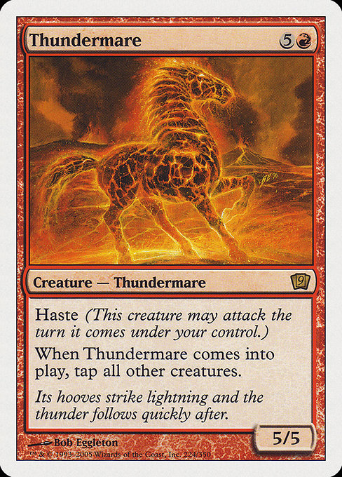 Thundermare (Foil) - 9th Edition