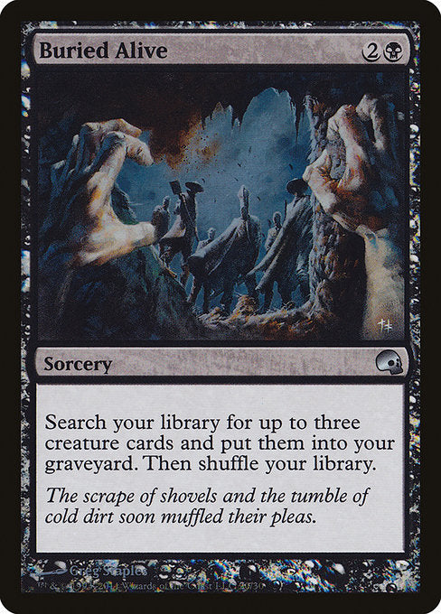 Buried Alive (Foil) - Premium Deck Series: Graveborn