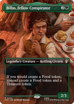 Bilbo, Fellow Conspirator (Borderless) (Foil) - The Hobbit: Eternal-Legal