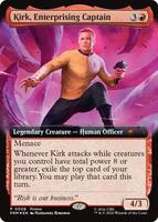 Kirk, Enterprising Captain (Extended Art) - Media Promos