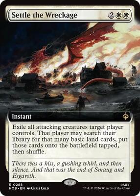 Settle the Wreckage (Extended Art) - The Hobbit