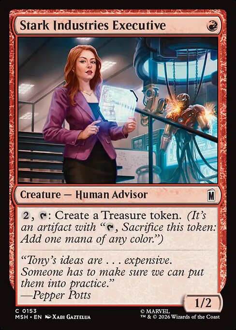 Stark Industries Executive (Foil) - Marvel Super Heroes