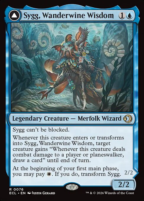 Sygg, Wanderwine Wisdom - Lorwyn Eclipsed