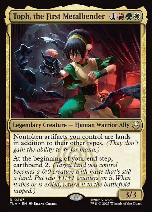 Toph, the First Metalbender (Foil) - Avatar: The Last Airbender