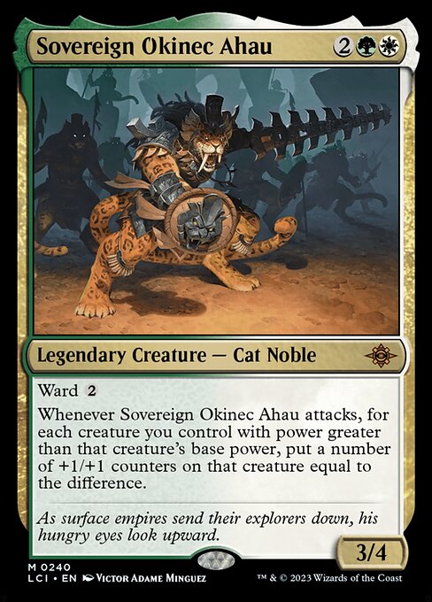 Sovereign Okinec Ahau (Foil) - The Lost Caverns of Ixalan