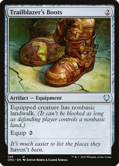 Trailblazer's Boots - Commander: Phyrexia: All Will Be One