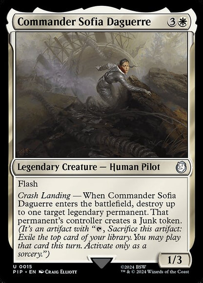 Commander Sofia Daguerre - Universes Beyond: Fallout