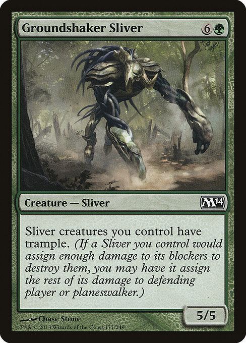 Groundshaker Sliver - Magic 2014 (M14)