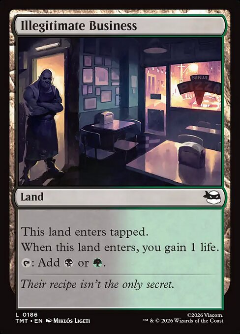 Illegitimate Business (Foil) - Teenage Mutant Ninja Turtles