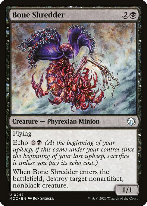 Bone Shredder - Commander: March of the Machine