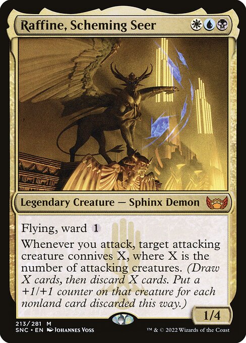 Raffine, Scheming Seer (Foil) - Streets of New Capenna