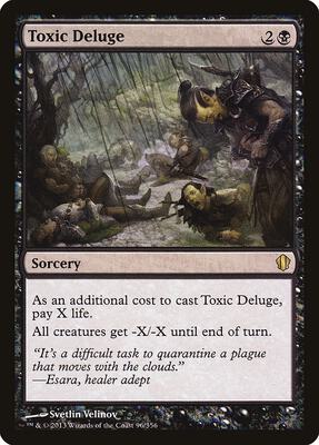Toxic Deluge - Commander 2013