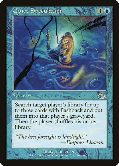 Quiet Speculation - Judgment