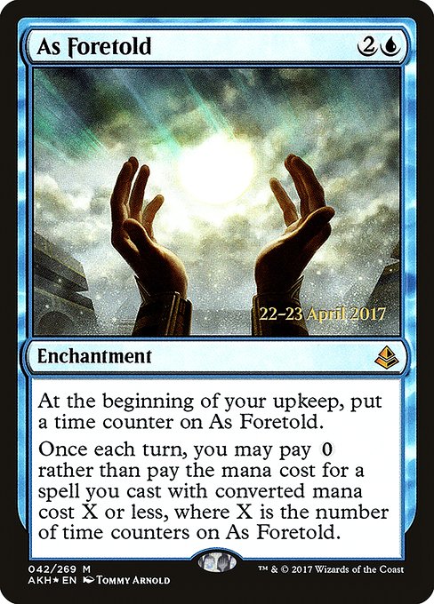 As Foretold - Prerelease Cards